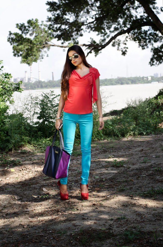 casual and colourful outfit 1