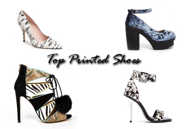 top printed shoes